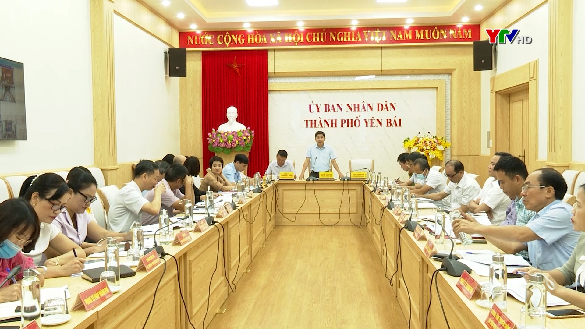UBND thành phố Yên Bái triển khai nhiệm vụ những tháng cuối năm 2021