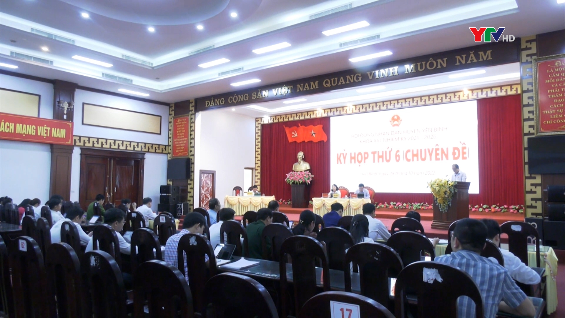 Kỳ họp thứ 6 (chuyên đề), HĐND huyện Yên Bình khóa XXI