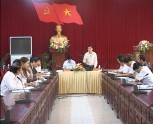 Đoàn công tác của Ban dân vận Trung Ương làm việc với tỉnh Yên Bái