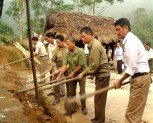Hội cựu chiến binh huyện Trấn Yên khởi công xâ dựng nhà tình nghĩa cho hội viên nghèo