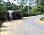 Tai nạn giao thông trên quốc lộ 32 thuộc địa phận xã Gia Hội huyện Văn Chấn