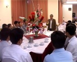 Thường trực tỉnh ủy gặp mặt các học viên Yên Bái đang học tại Hà Nội