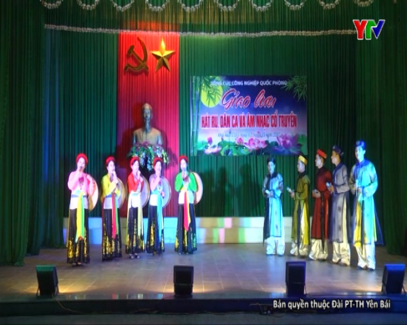 Chương trình giao lưu hát ru hát dân ca và âm nhạc cổ truyền