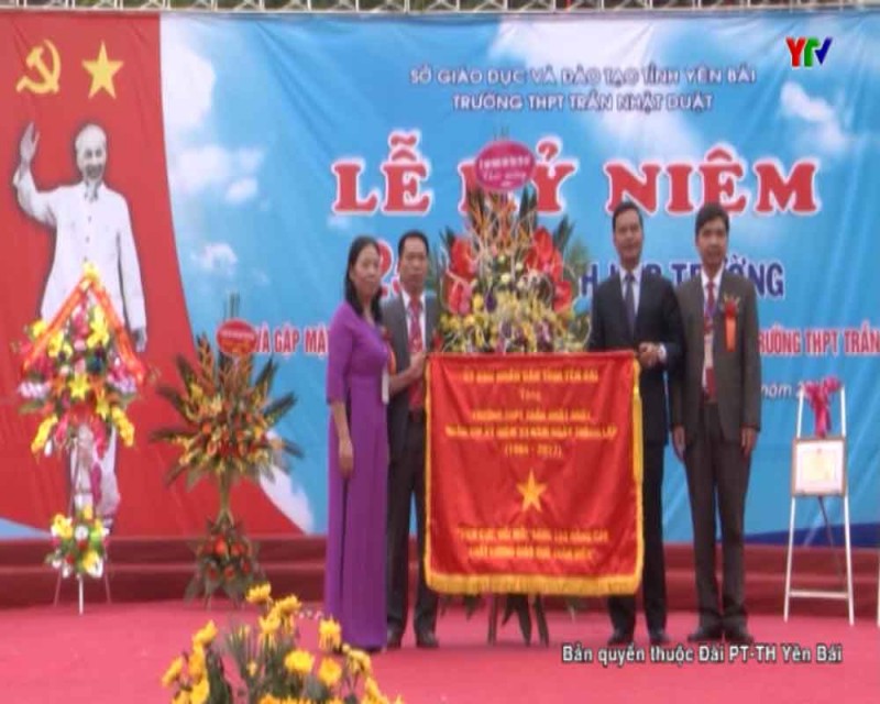 Trường THPT Trần Nhật Duật huyện Yên Bình kỷ niệm 25 năm ngày thành lập