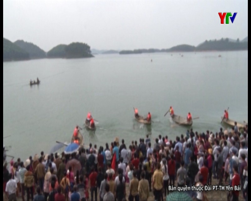 Thị trấn Thác Bà huyện Yên Bình sẵn sàng cho Lễ hội đua thuyền trên Hồ Thác Bà