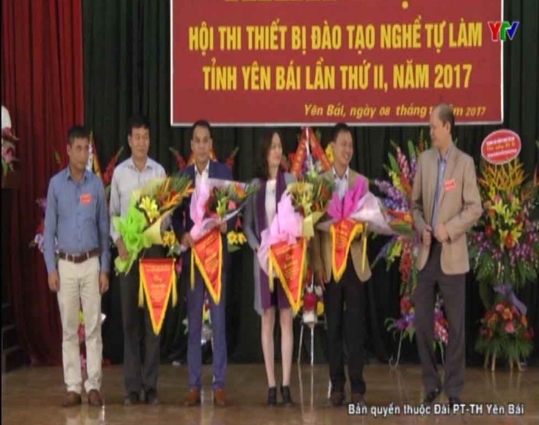 Hội thi thiết bị đào tạo nghề tự làm tỉnh Yên Bái năm 2017