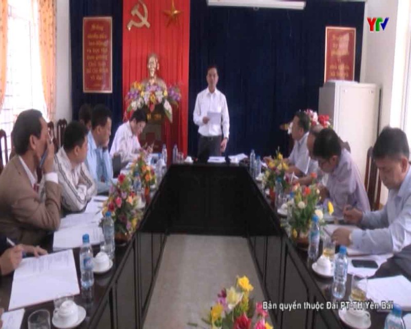 Đ/c Dương Văn Tiến – Phó Chủ tịch UBND tỉnh làm việc với Sở LĐTB và XH