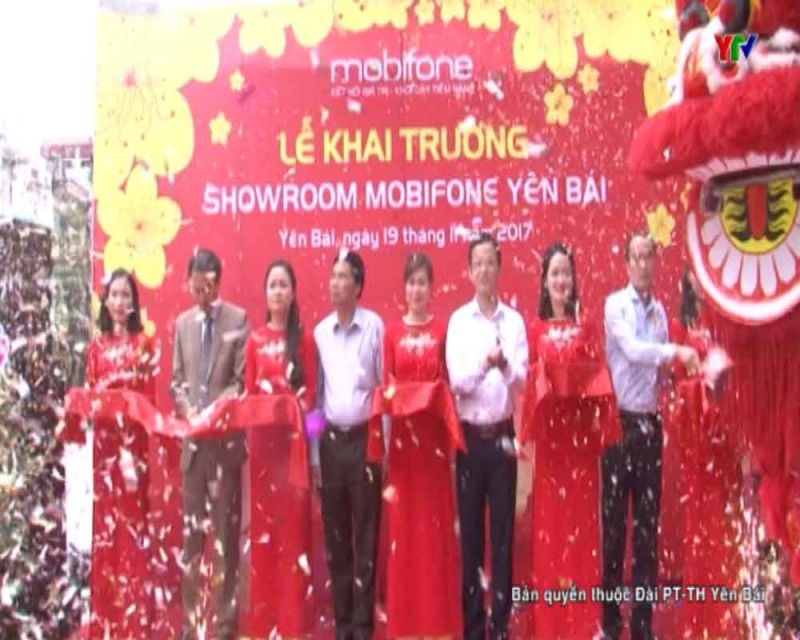 Khai trương Showroom Mobifone tại TP Yên Bái