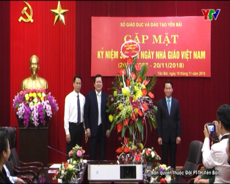 Đ/c Chủ tịch UBND tỉnh Đỗ Đức Duy chúc mừng ngành Giáo dục - Đào tạo nhân Ngày Nhà giáo Việt Nam