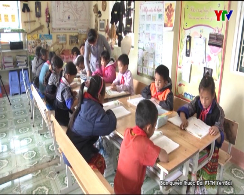 Hiệu quả sau sắp xếp quy mô, mạng lưới trường lớp tại xã Chế Cu Nha, huyện Mù Cang Chải