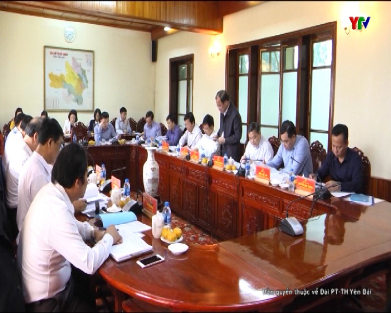 Đoàn công tác Văn phòng TW Đảng làm việc với tỉnh Yên Bái về tình hình thực hiện chính sách hỗ trợ nhà ở cho hộ nghèo, hộ chính sách