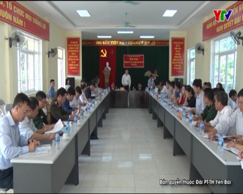 Thẩm định kết quả xây dựng nông thôn mới tại 2 xã Tân Thịnh và Hạnh Sơn, huyện Văn Chấn