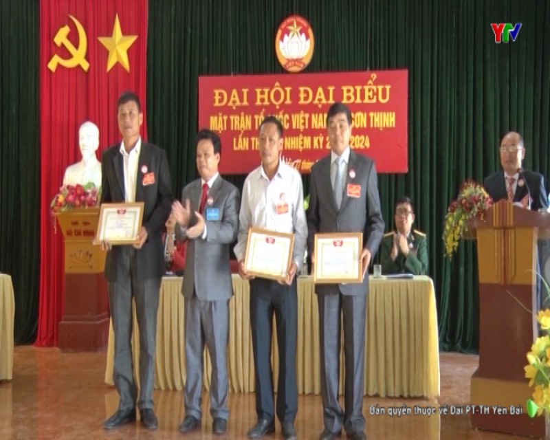 Đại hội đại biểu MTTQ xã Sơn Thịnh, huyện Văn Chấn lần thứ VIII