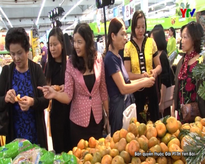 Tuần lễ giới thiệu các nông sản Yên Bái tại Siêu thị Big C Thăng Long - Hà Nội