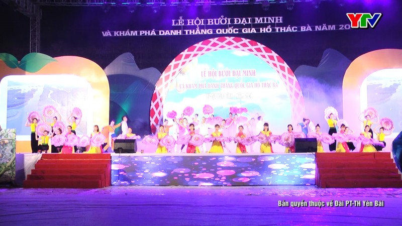 Khai mạc Lễ hội Bưởi Đại Minh và khám phá danh thắng Quốc gia hồ Thác Bà năm 2019