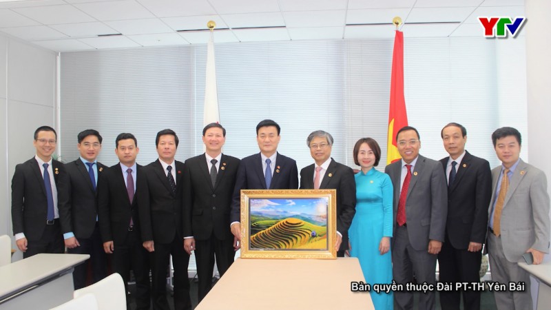 Đoàn công tác của tỉnh Yên Bái làm việc với Tổng Lãnh sự quán Việt Nam tại Fukuoka, Nhật Bản