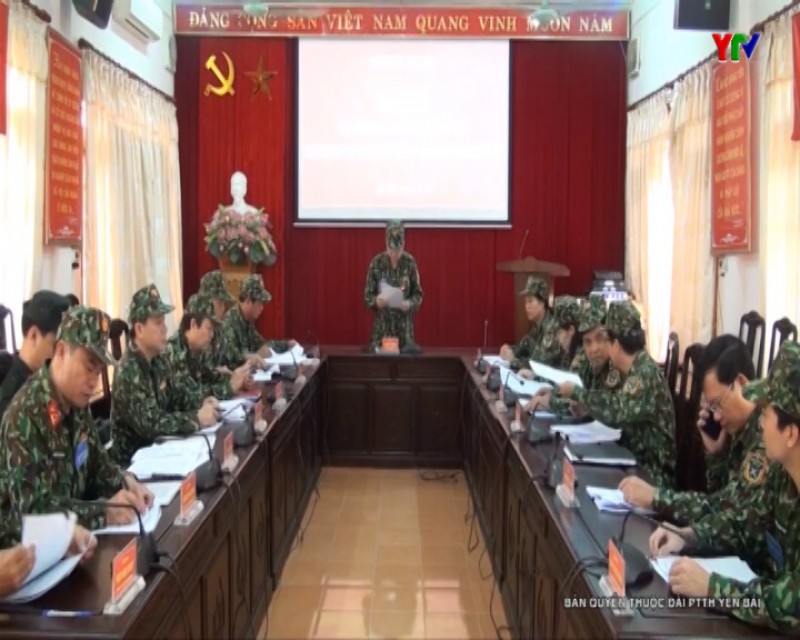 Lục Yên: Luyện tập chuẩn bị diễn tập KVPT huyện năm 2019