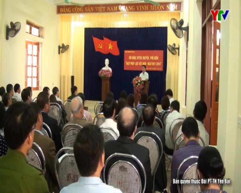Thành phố Yên Bái triển khai ngày Pháp luật Việt Nam