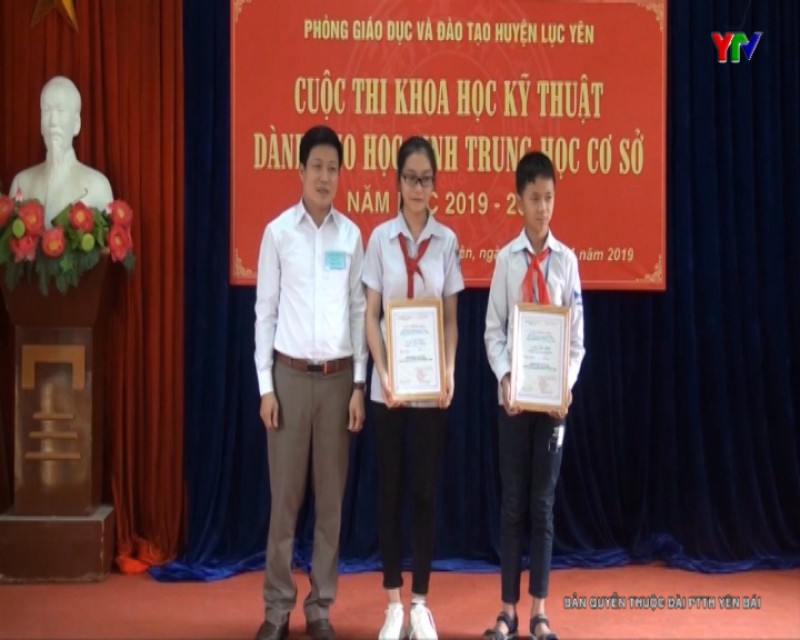 Cuộc thi Khoa học kĩ thuật dành cho học sinh THCS huyện Lục Yên năm học 2019-2020