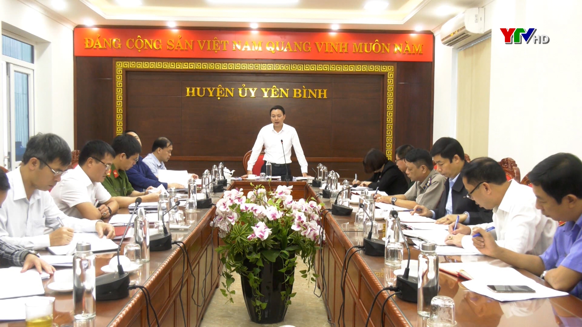 Huyện ủy Yên Bình sơ kết công tác nội chính, phòng chống tham nhũng và cải cách tư pháp