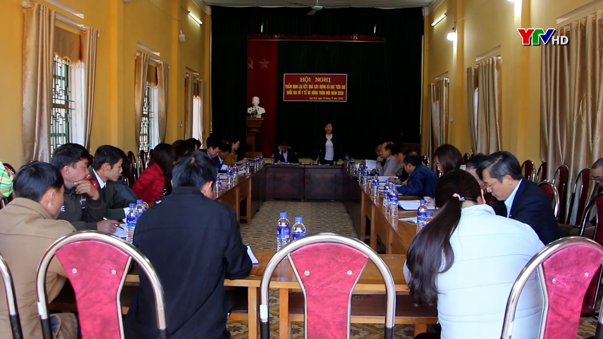 Thẩm định các tiêu chí quốc gia về y tế tại xã Chế Tạo và Nậm Khắt, huyện Mù Cang Chải.