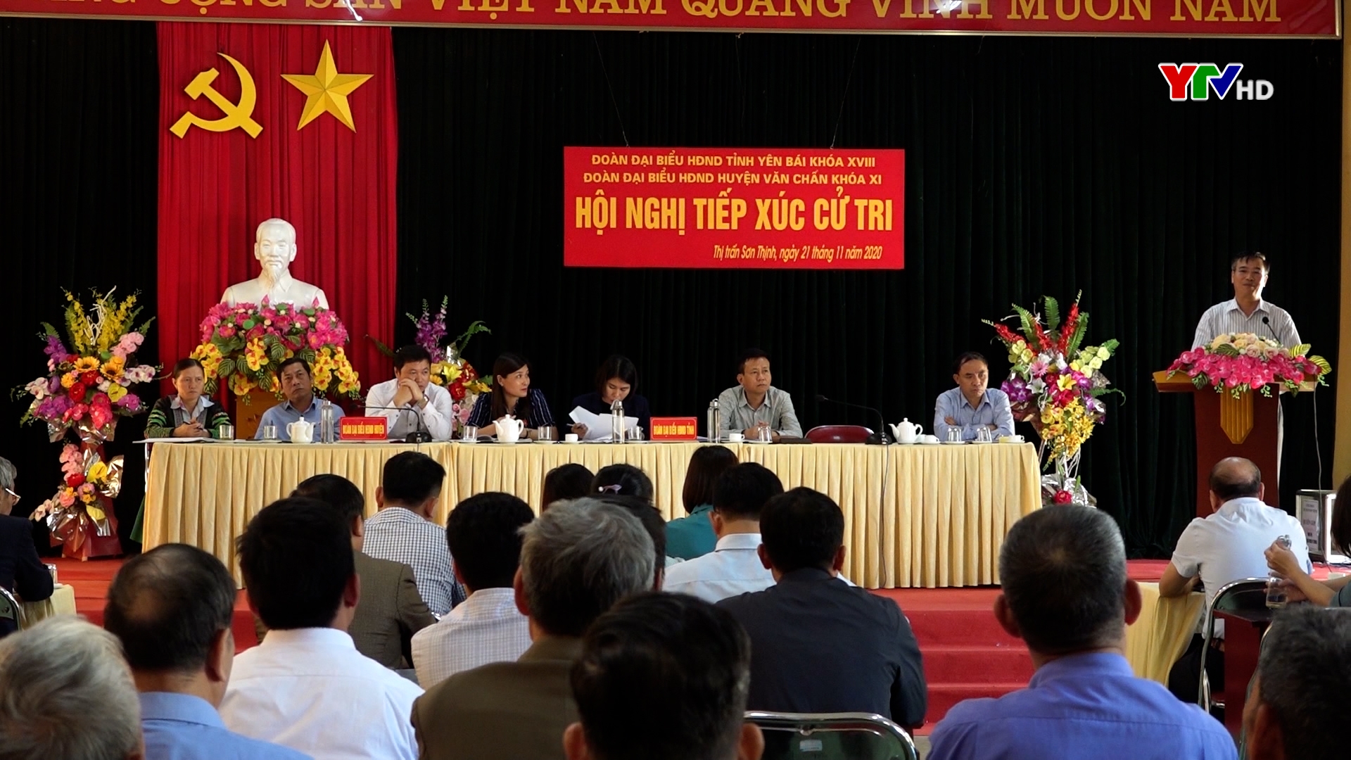 Tổ Đại biểu HĐND tỉnh Yên Bái khóa XVIII tiếp xúc cử tri huyện Văn Chấn