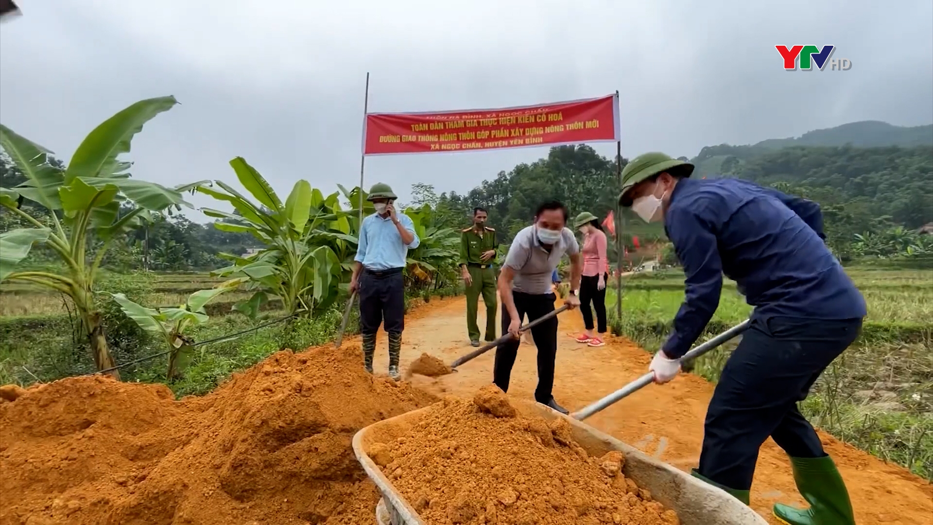 Thường trực Huyện ủy Yên Bình tham gia " Ngày cuối tuần cùng dân" tại xã Ngọc Chấn và Xuân Lai