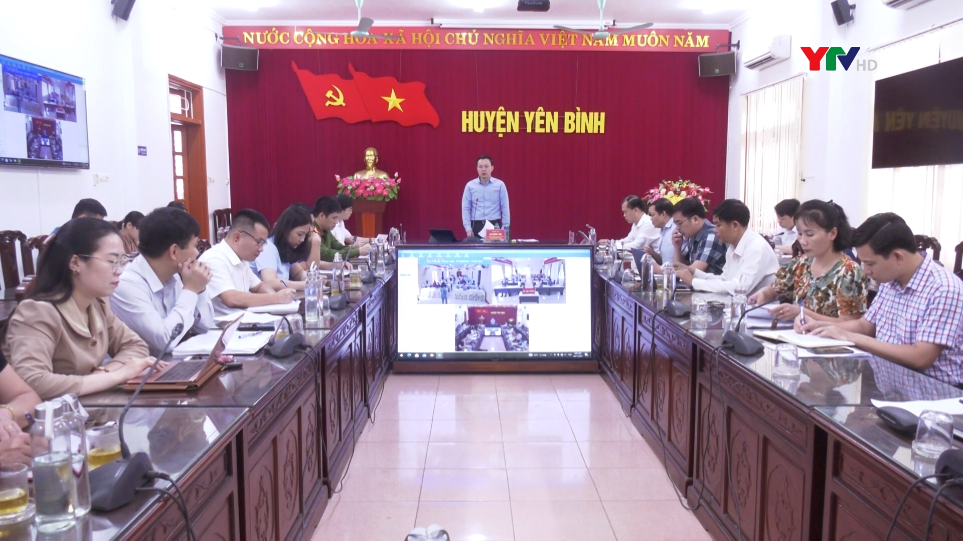 Huyện Yên Bình tháo gỡ khó khăn trong thực hiện tỷ lệ bao phủ BHYT và công tác CCHC