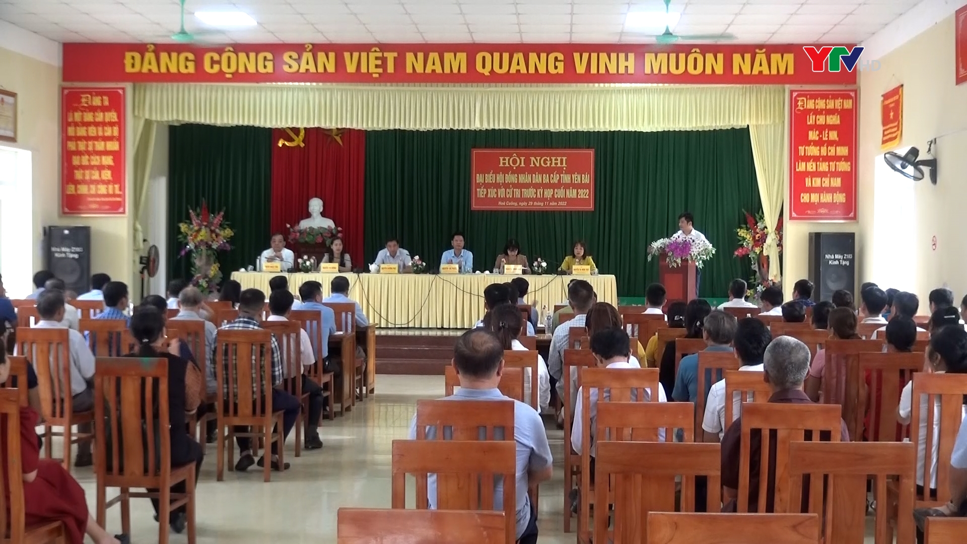 Tổ đại biểu HĐND tỉnh tiếp xúc cử tri huyện Trấn Yên