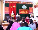Đoàn đại biểu quốc hội tỉnh Yên Bái tiếp xúc cử tri thị xã Nghĩa Lộ