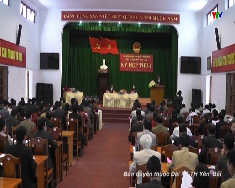 Kỳ họp thứ 4 - HĐND huyện Trấn Yên khóa XX