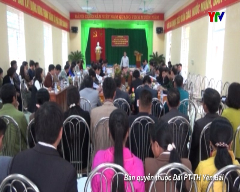 Thẩm định xã Minh Quân và xã Hưng Thịnh huyện Trấn Yên đạt chuẩn nông thôn mới