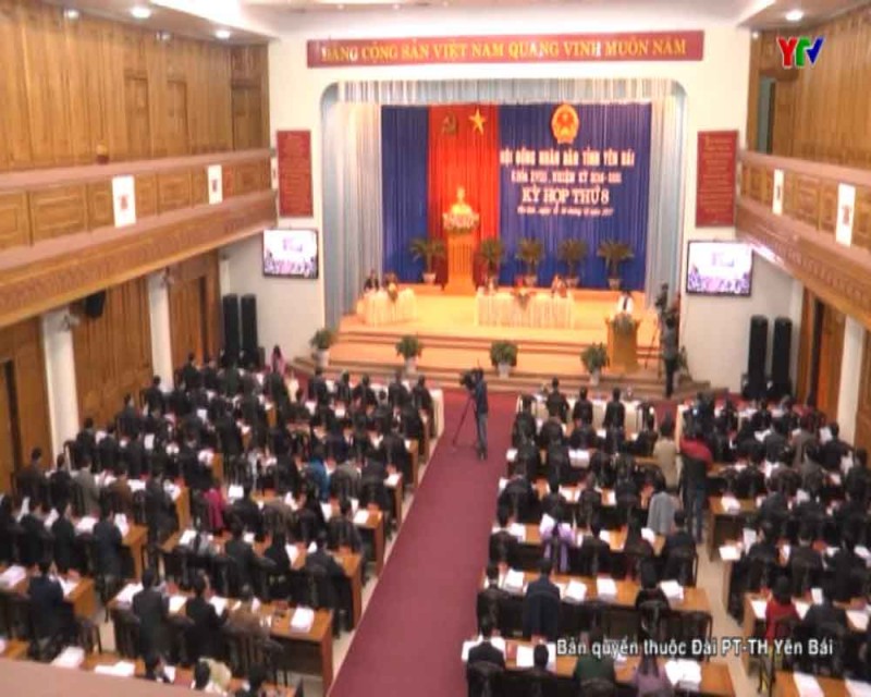 Khai mạc kỳ họp thứ 8 - HĐND tỉnh Yên Bái khóa XVIII