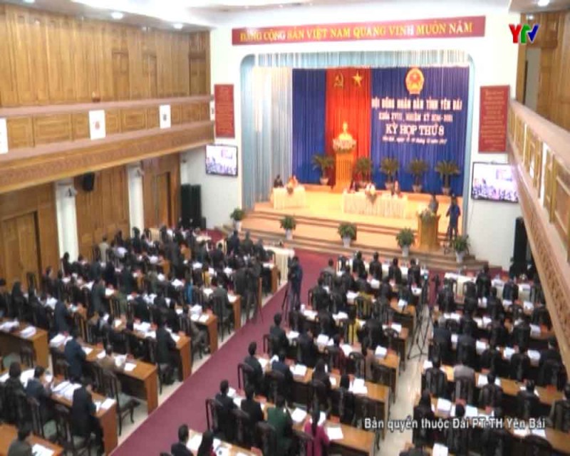 Bế mạc kỳ họp thứ 8 – HĐND tỉnh Yên Bái khóa XVIII