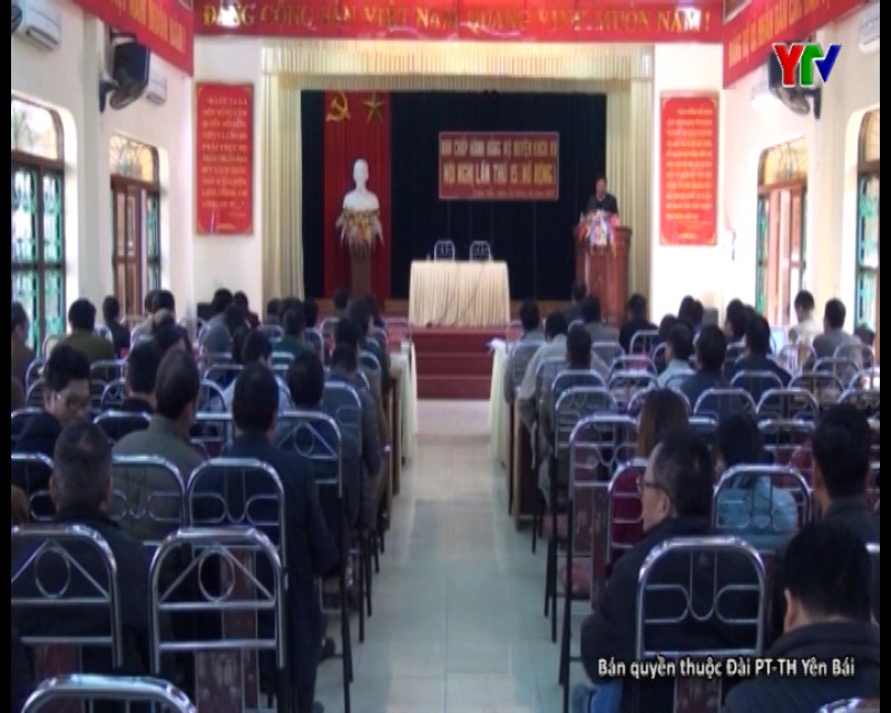 Ban Chấp hành Đảng bộ huyện Trạm Tấu tổ chức Hội nghị lần thứ 15 (mở rộng)