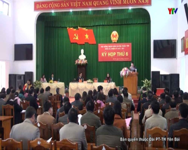 Kỳ họp thứ 6 - HĐND huyện Trấn Yên khoá XX