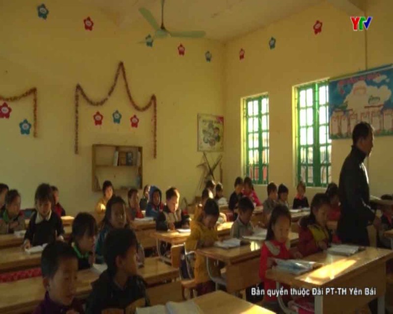 Huyện vùng cao Mù Cang Chải phòng chống rét cho học sinh
