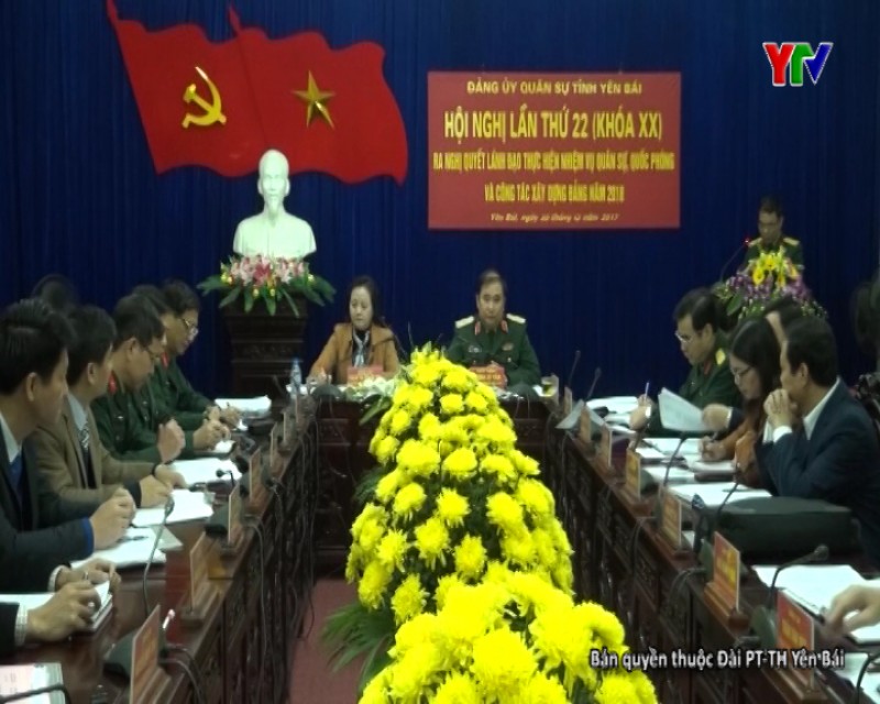 Đảng ủy Quân sự tỉnh ra Nghị quyết lãnh đạo nhiệm vụ quân sự, quốc phòng năm 2018