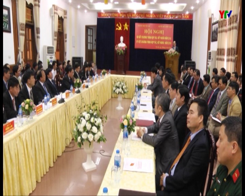 TP Yên Bái và huyện Mù Cang Chải triển khai chương trình hợp tác, kết nghĩa năm 2019