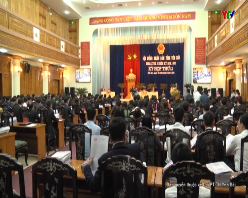 Khai mạc Kỳ họp thứ 11 - HĐND tỉnh Yên Bái khóa XVIII