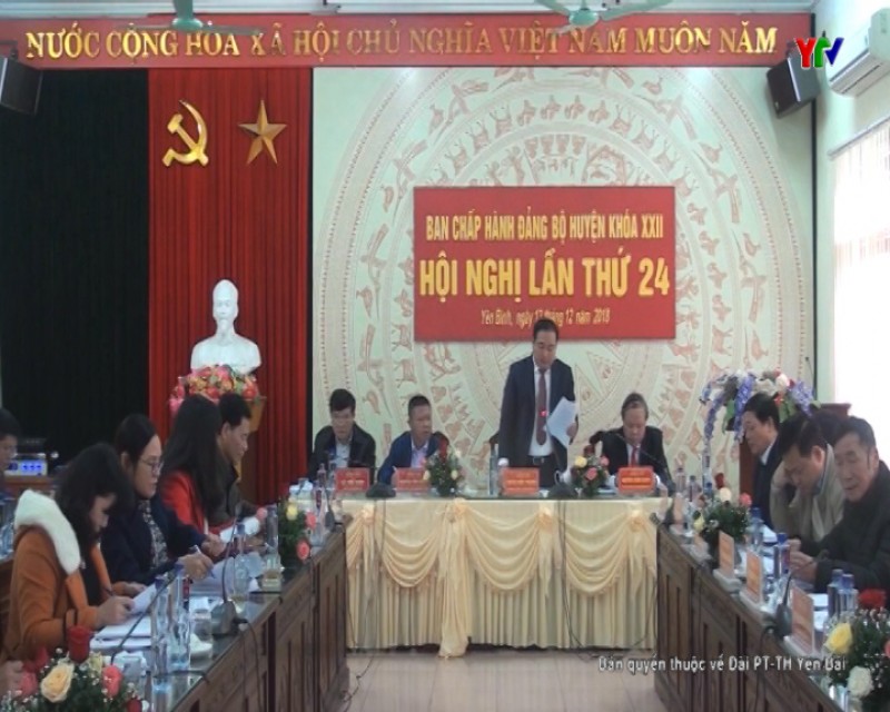 Hội nghị lần thứ 24 - BCH Đảng bộ huyện Yên Bình