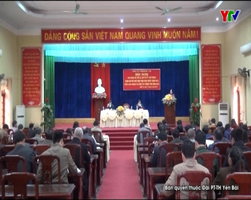 Hội nghị lần thứ 31 - Ban Chấp hành Đảng bộ thị xã Nghĩa Lộ