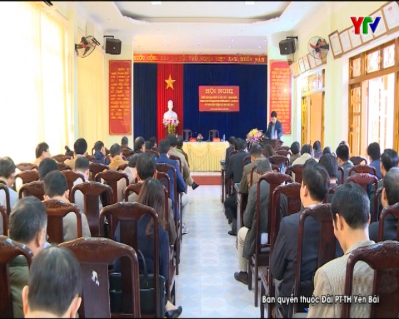 UBND huyện Lục Yên triển khai Nghị quyết về kế hoạch phát triển KT-XH năm 2019