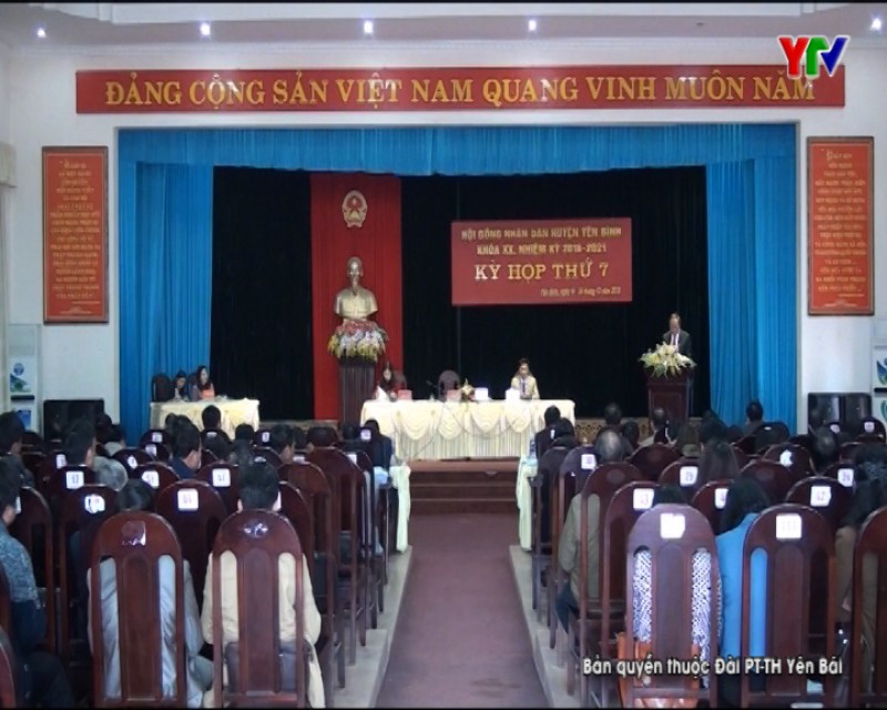 Kỳ họp thứ 7 - HĐND huyện Yên Bình khóa XX