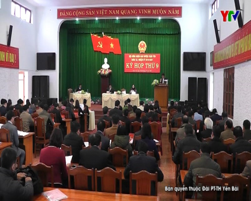 Kỳ họp thứ 9 - HĐND huyện Trấn Yên khóa XX