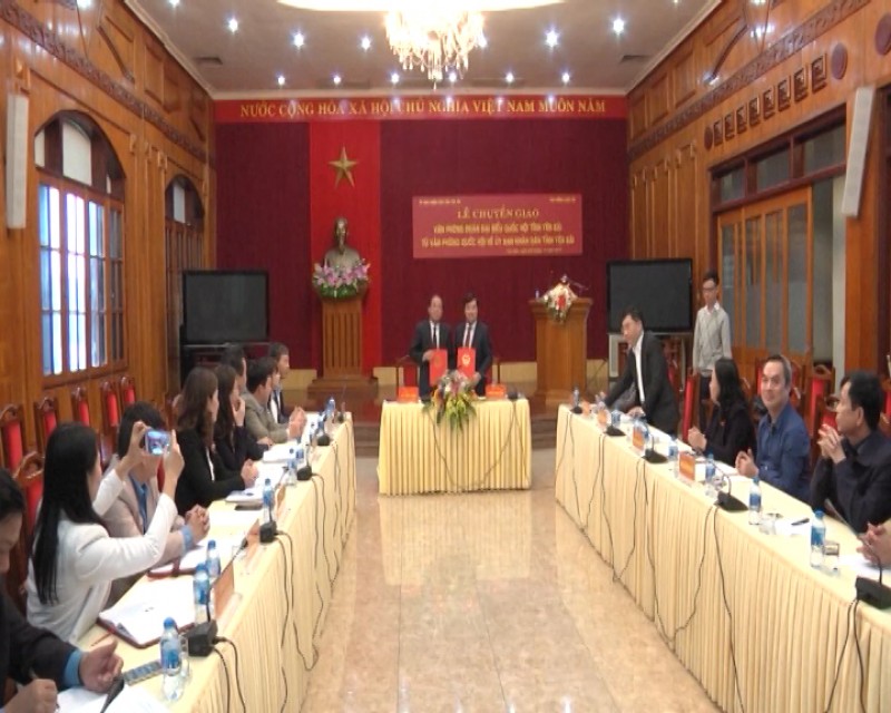 Văn phòng Đoàn ĐBQH tỉnh Yên Bái sẽ chuyển giao từ Văn phòng Quốc hội về UBND tỉnh từ ngày 1/1/2019