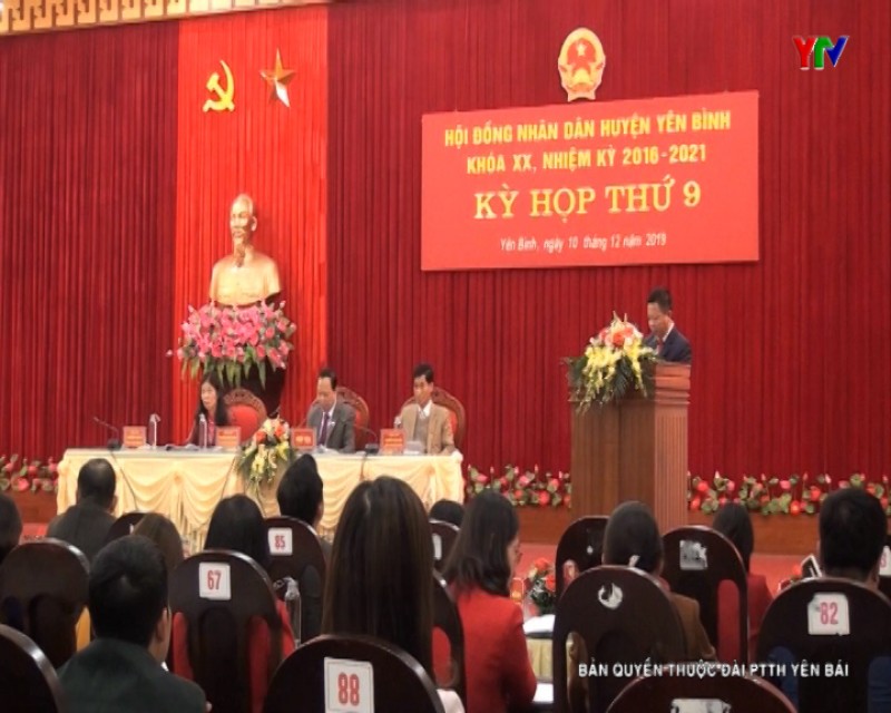 HĐND huyện Lục Yên và Yên Bình tổ chức Kỳ họp cuối năm