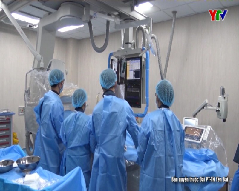 Bệnh viện Đa khoa tỉnh Yên Bái tiếp nhận máy DSA