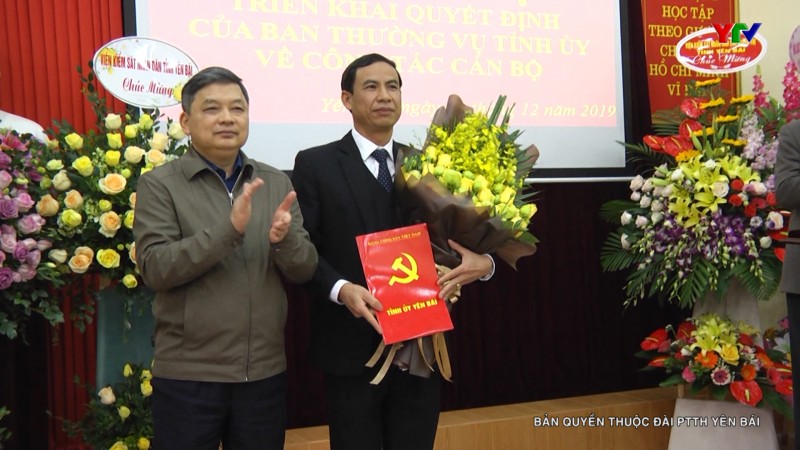 Đồng chí Lương Văn Thức được điều động, bổ nhiệm giữ chức Phó trưởng Ban Nội chính Tỉnh ủy