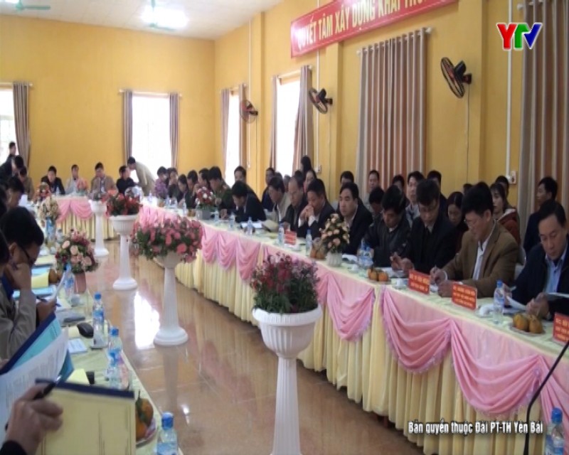 Thẩm định kết quả xây dựng nông thôn mới tại xã Khai Trung và Yên Thắng, huyện Lục Yên